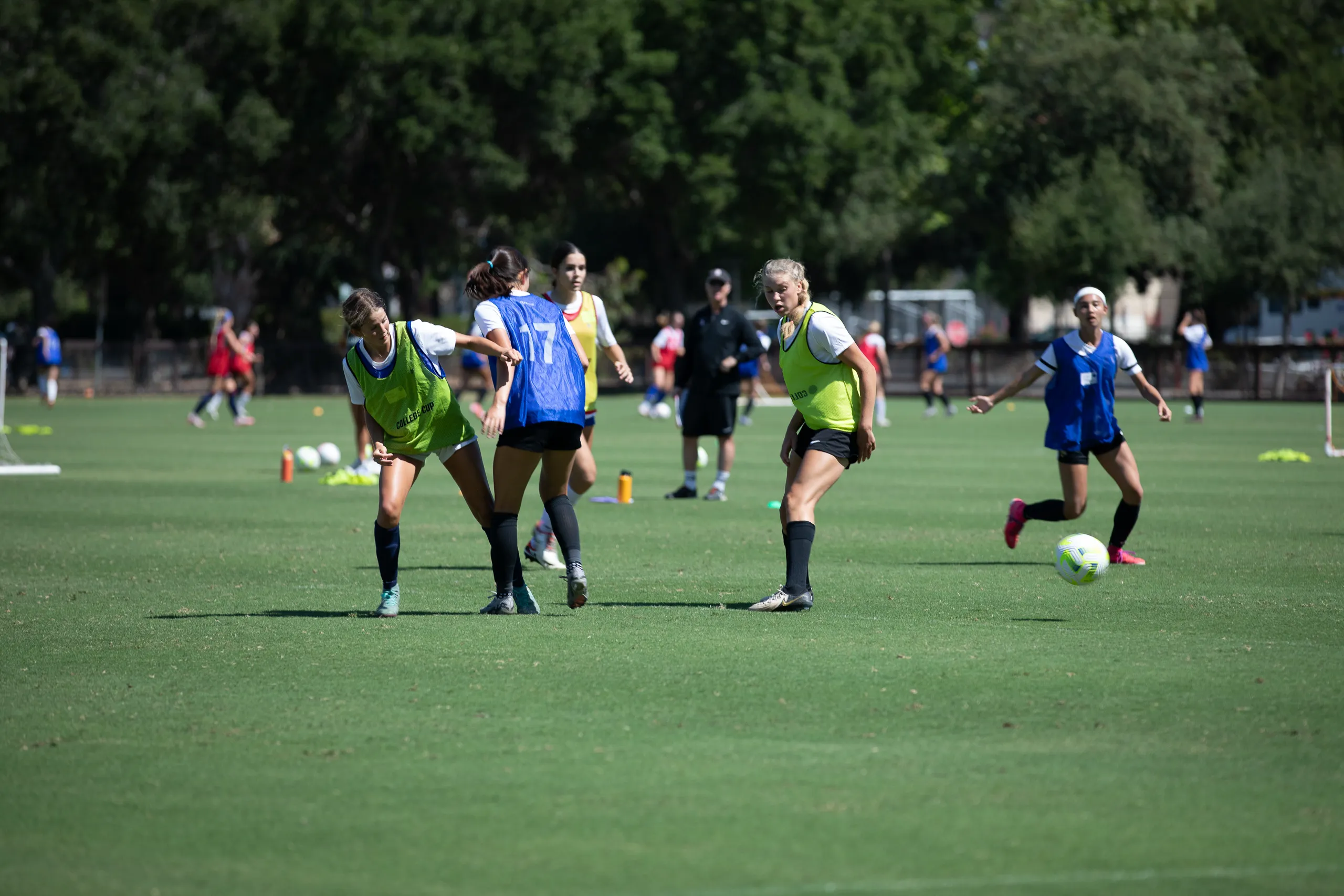 Photo of youth playing soccer