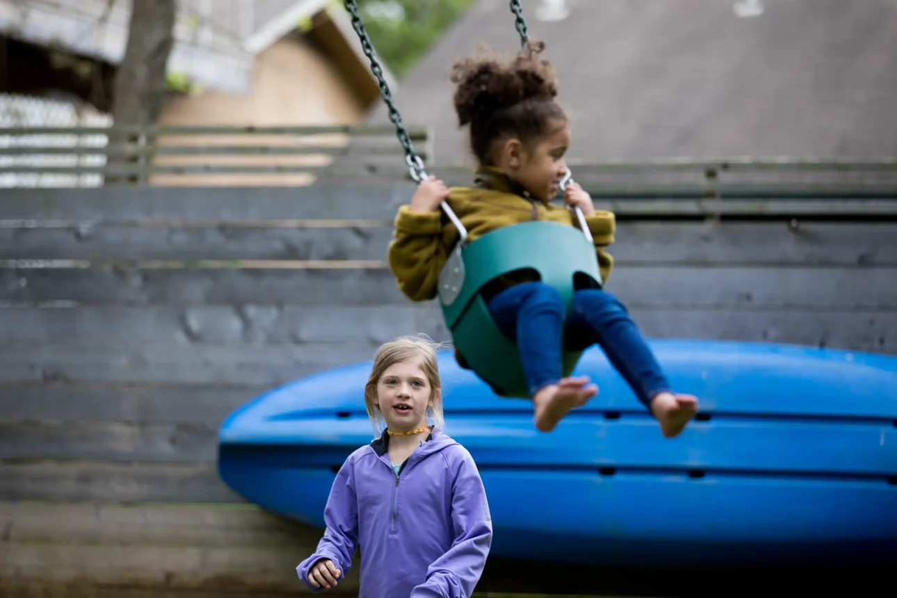 Photo of swinging